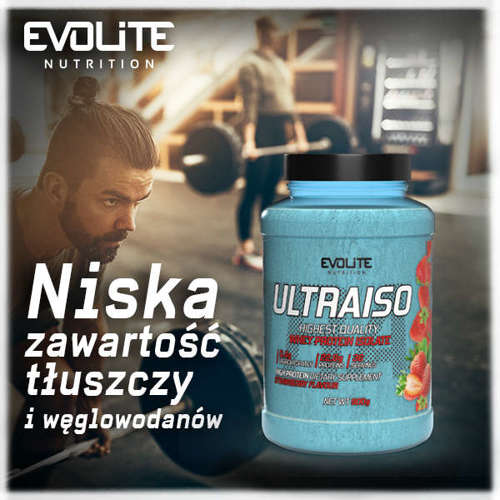 Evolite Nutrition UltraIso 900g Strawberry