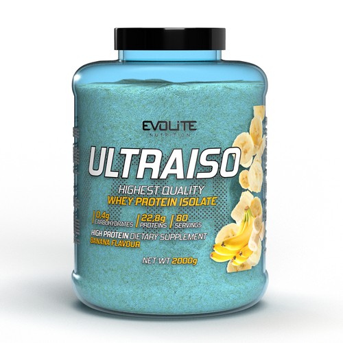 Evolite Nutrition Ultraiso 2000g Banana