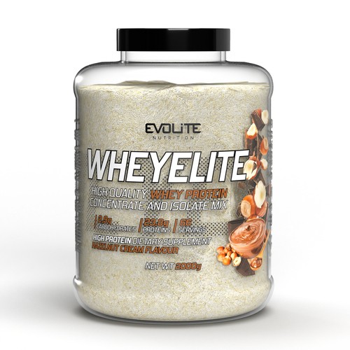 Evolite Nutrition Wheyelite 2000g Hazelnut