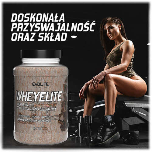 Evolite Nutrition Wheyelite 900g Double Chocolate