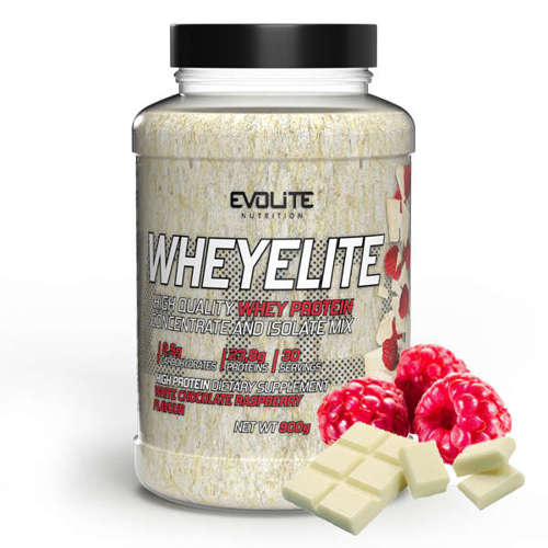 Evolite Nutrition Wheyelite 900g White Chocolate Raspberry