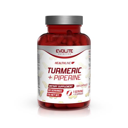 Evolite Turmeric + Piperine 120 kapsułek