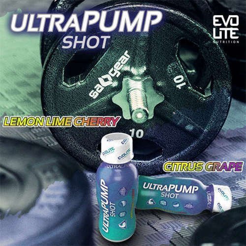 Evolite Ultra Pump Shot 100ml Citrus Grape 