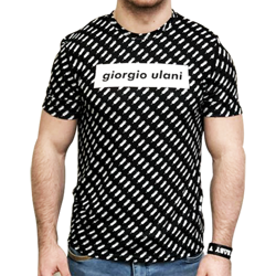 Giorgio Ulani T-shirt FullPrint GU Black XL