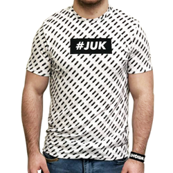 Giorgio Ulani T-shirt FullPrint JUK White XL