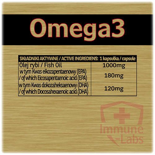 Immune-Labs Omega 3 90 kapsułek