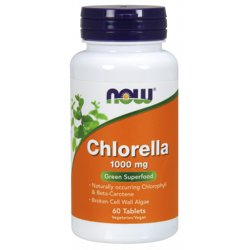 Now Foods Chlorella 1000mg 120 kapsułek