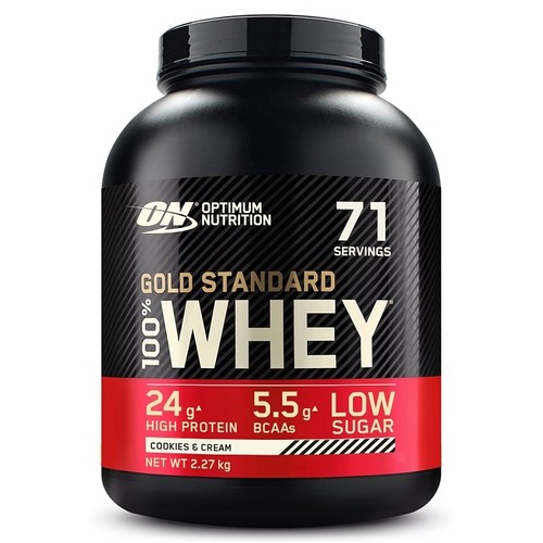 ON 100% Whey Gold 2270g Cookies Cream