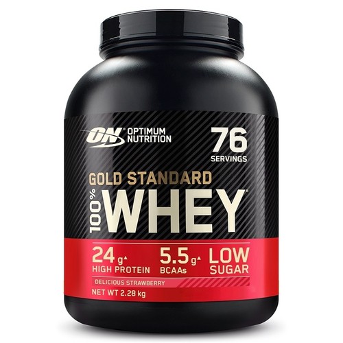 ON 100% Whey Gold 2270g Delicious Strawberry