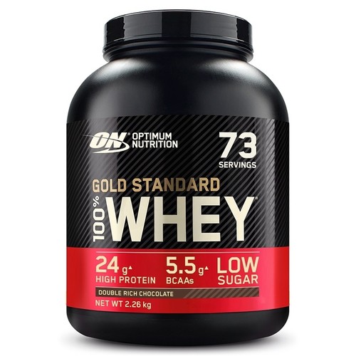 ON 100% Whey Gold 2270g Double Rich Chocolate