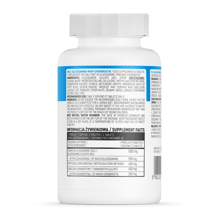 Ostrovit Glucosamine + MSM + Chondroitin 90 tab 8%