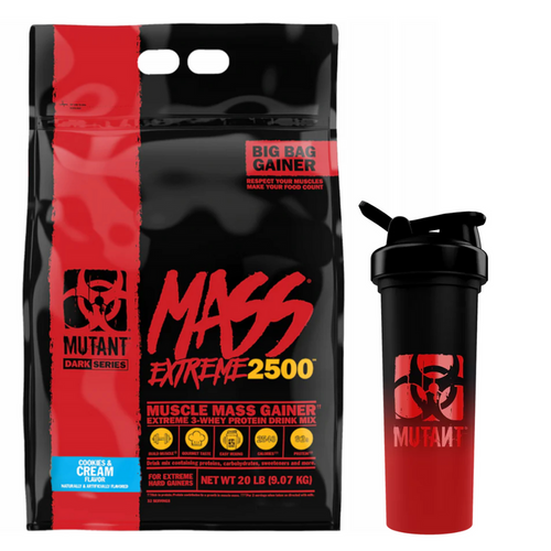 PVL Mutant Mass XXTreme 9070g + Mutant Shaker 700ml