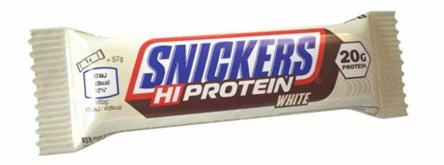 Snickers Protein White Bar 57g White Chocolate