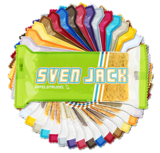 SvenJack 125g Apple Strudel BOX (12 sztuk)