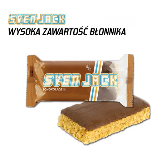 SvenJack 125g Chocolate BOX (12 sztuk)