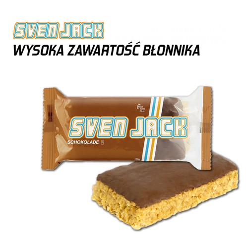 SvenJack 125g Chocolate BOX (12 sztuk) EXP 11/24 