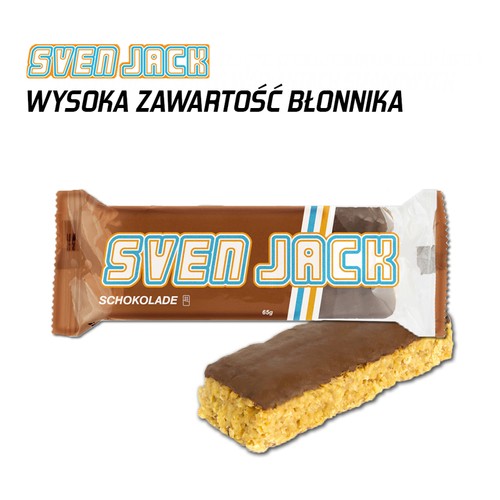 SvenJack 65g Chocolate BOX (18sztuk) EXP 11/24 