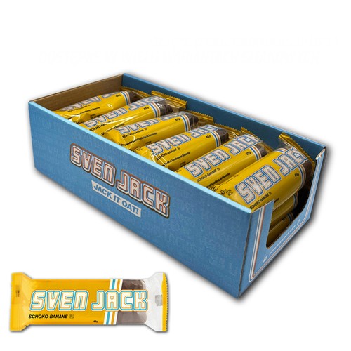 SvenJack 65g Chocolate Banana BOX (18sztuk) EXP 11/24