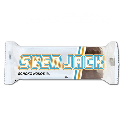 SvenJack 65g Chocolate Coconut BOX (18sztuk)