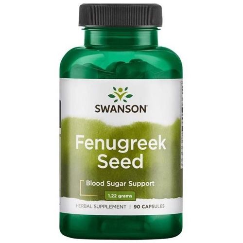 Swanson Fenugreek Seed (Kozieradka) 610mg 90 kapsułek