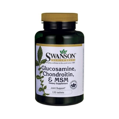 Swanson Glucosamine Chondroitin MSM 120 tab 750/600/450