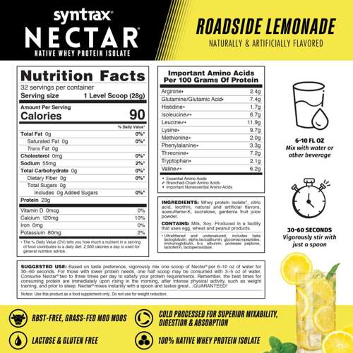 Syntrax Nectar Roadside Lemonade 907g