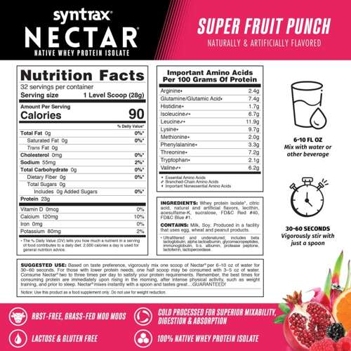 Syntrax Nectar Super Fruit Punch 907g