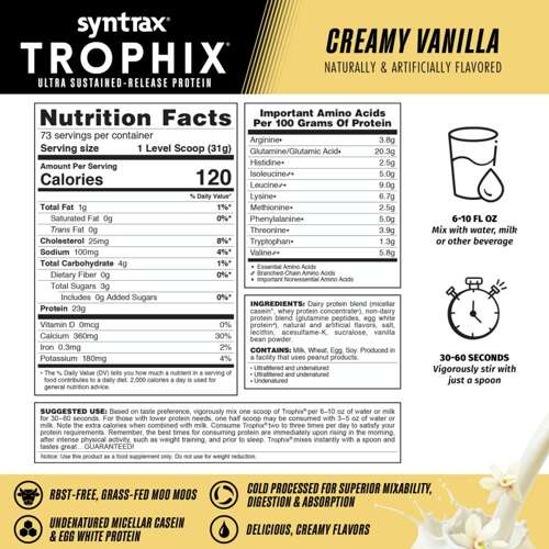 Syntrax Trophix Vanilla 2270g