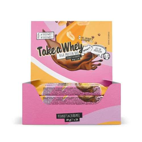 Take a Whey High Protein Bar Peanut Caramel