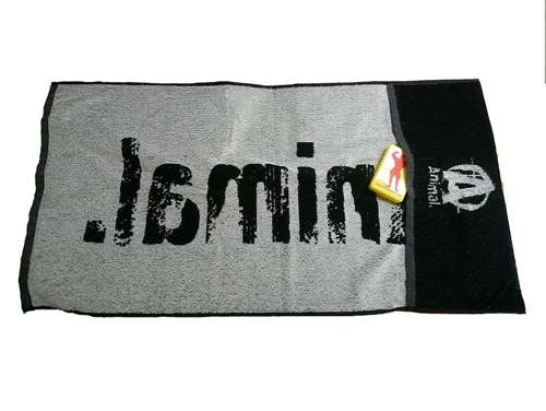 Universal Animal  Gym Towel Black Ręcznik 50x100cm