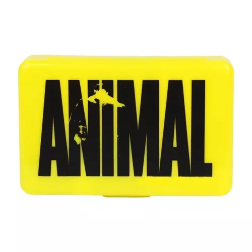 Universal Animal Pill Case Yellow-Black