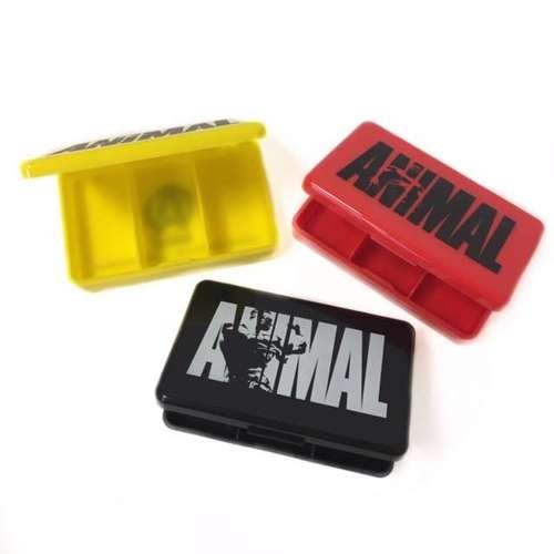 Universal Animal Pillbox Red-Black