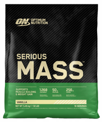 ON Serious Mass 5450g Vanilla USZKODZONY