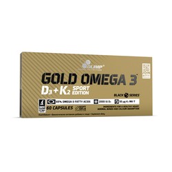 Olimp Gold Omega 3 D3+K2 Sport Edition 60caps