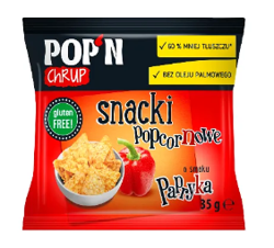 Pop'n CHRUP Snacki Popcornowe Papryka
