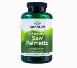 Swanson Saw Palmetto 540mg 250 kapsułek